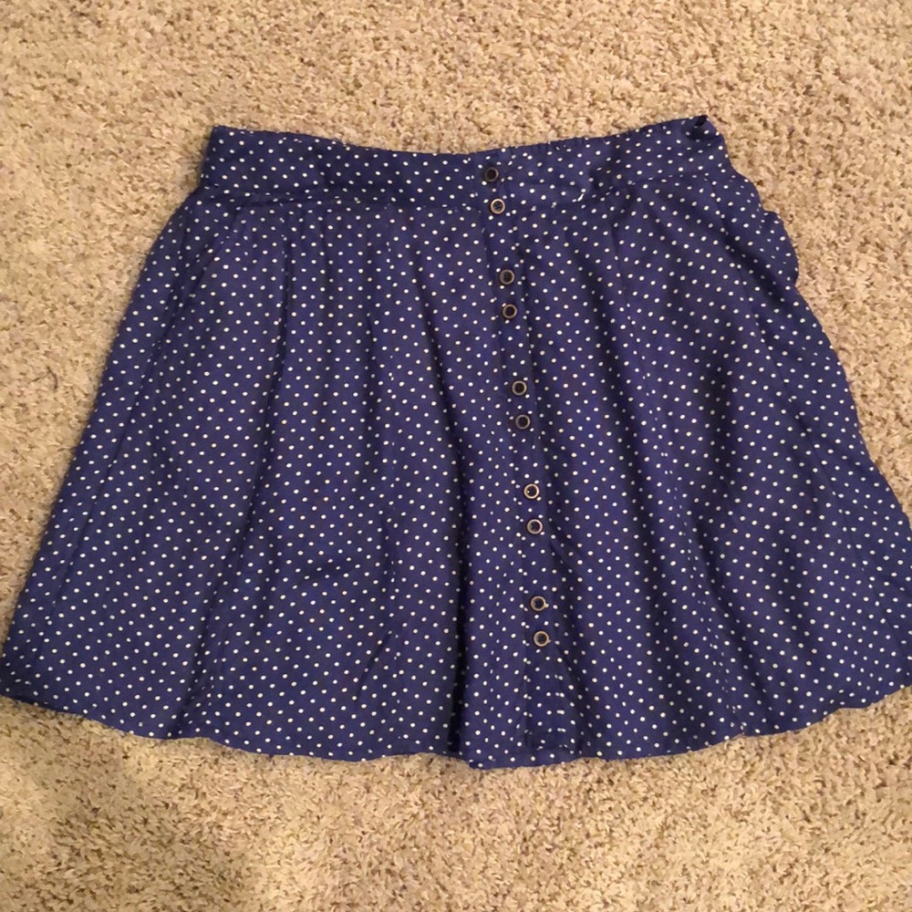 Polka dot skirt